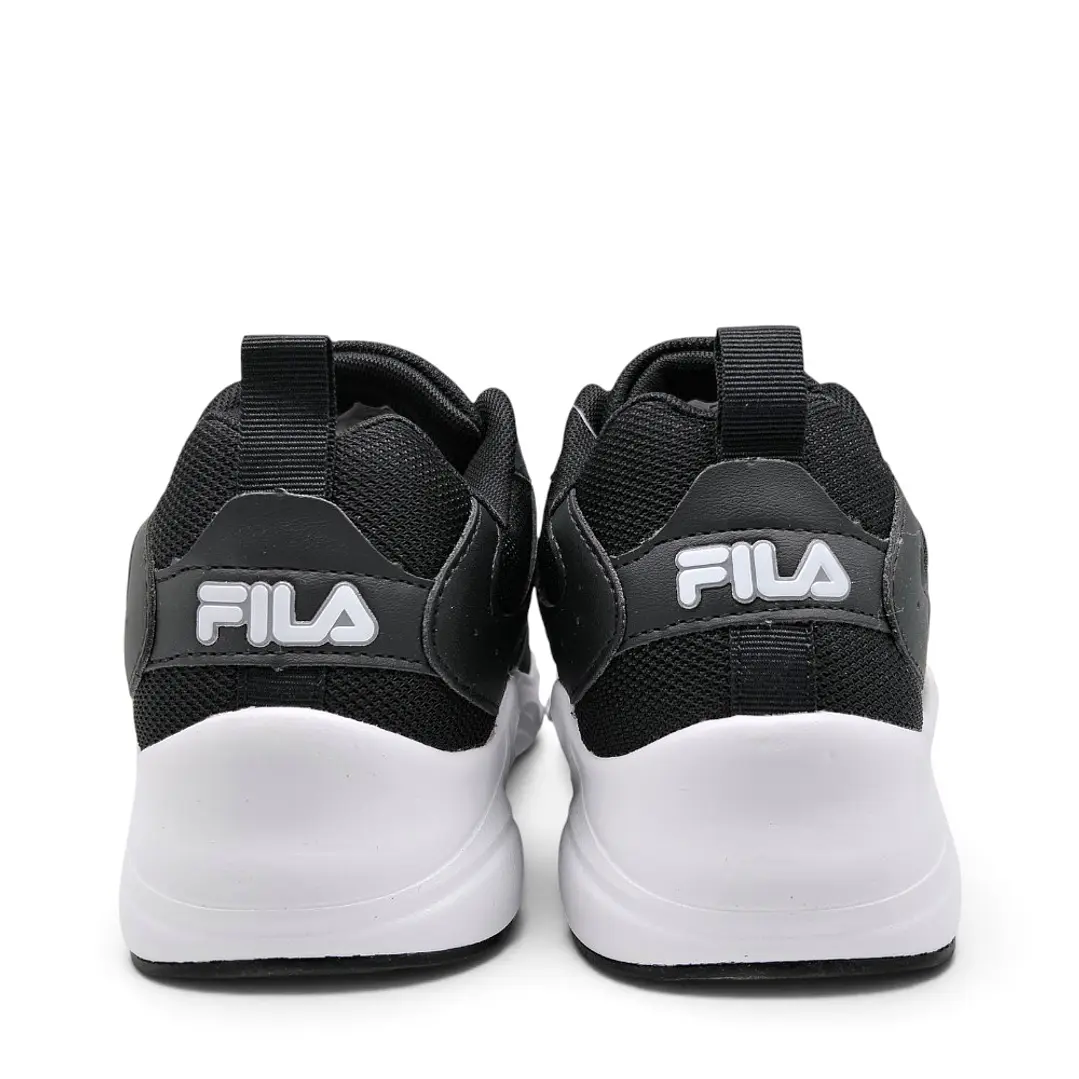 Tenis Fila Honfleur De Hombre-Negro/Blanco 5