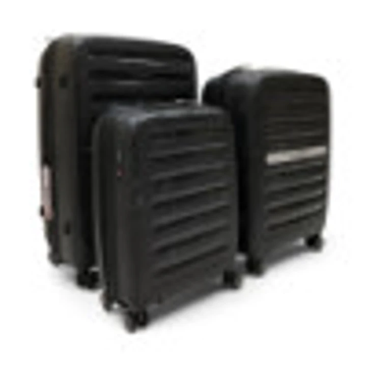 Set De 3 Maletas Swissbrand Marble-Negro 2