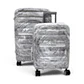 Set De 2 Maletas Swissbrand Marble-Gris - Miniatura 2