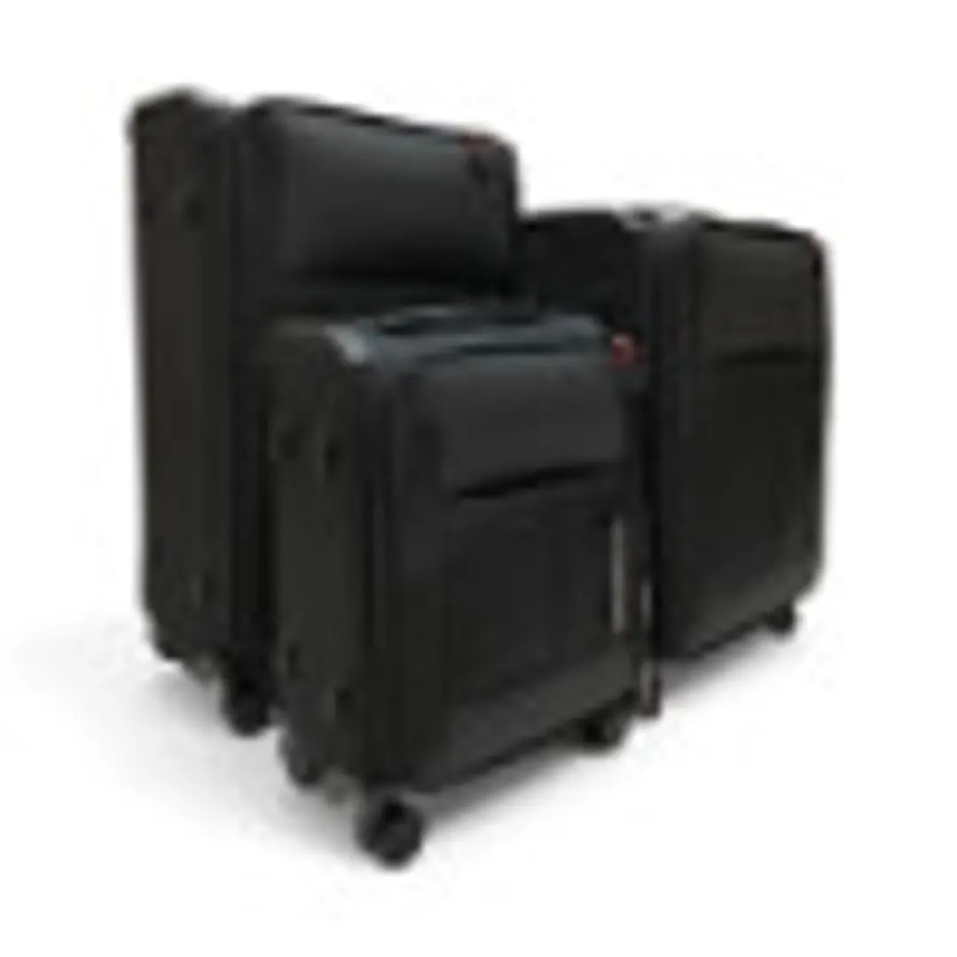 Set De 3 Maletas Swissbrand Aura-Negro 2