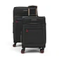 Set De 2 Maletas Swissbrand Havana-Negro - Miniatura 2