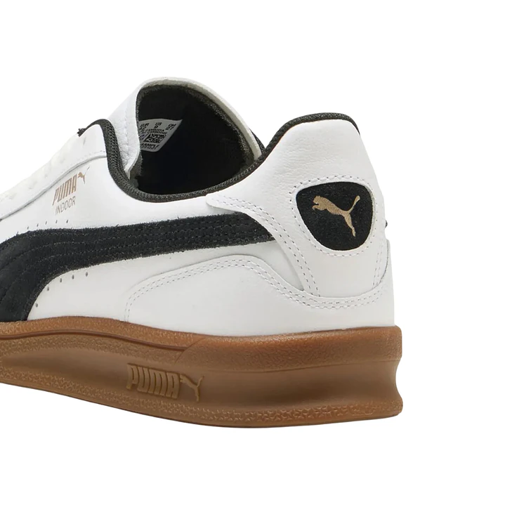Tenis Puma Indoor Hombre-Blanco/Negro 5