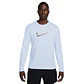Camiseta Manga Larga Nike Club Hombre-Azul Claro - Miniatura 1