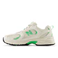 Tenis New Balance 530 Mujer-Blanco/Verde - Miniatura 3