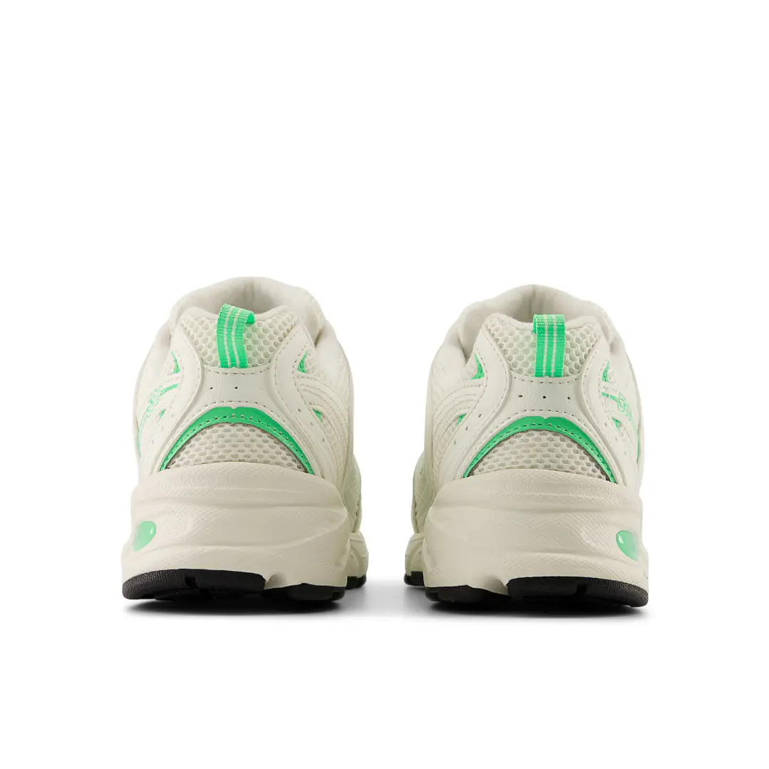 Tenis New Balance 530 Mujer-Blanco/Verde 5