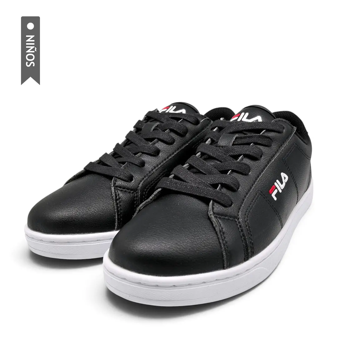Tenis Fila Jrjerick De Niño-Negro/Blanco 4