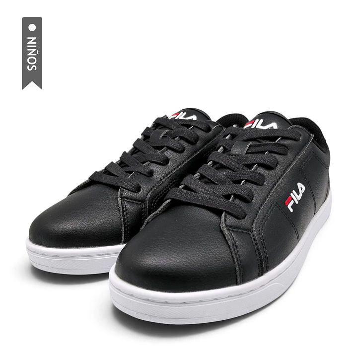 Tenis Fila Jrjerick De Niño-Negro/Blanco 4