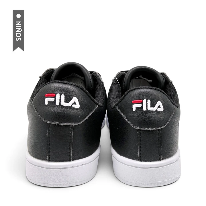 Tenis Fila Jrjerick De Niño-Negro/Blanco 5