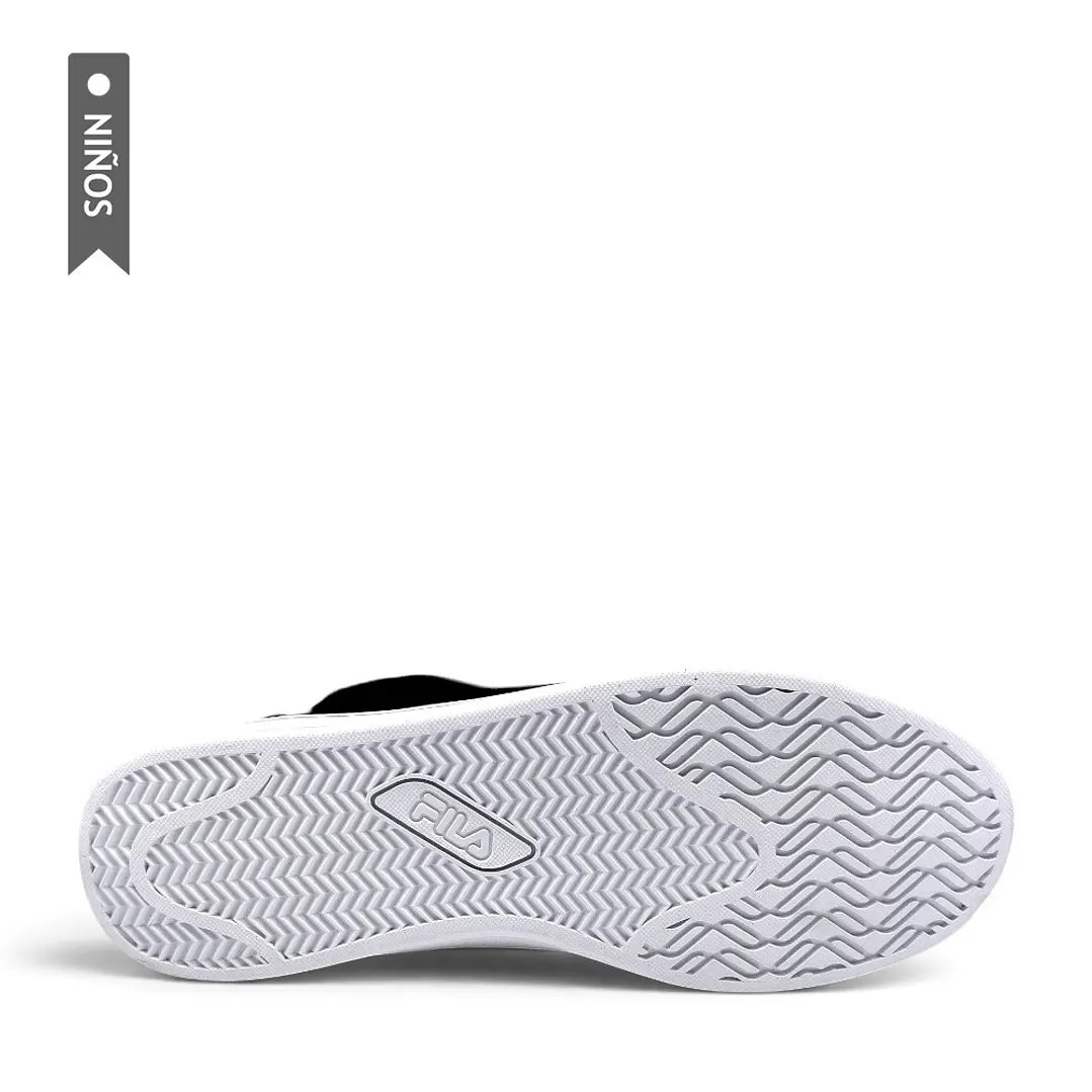 Tenis Fila Jrjerick De Niño-Negro/Blanco 6