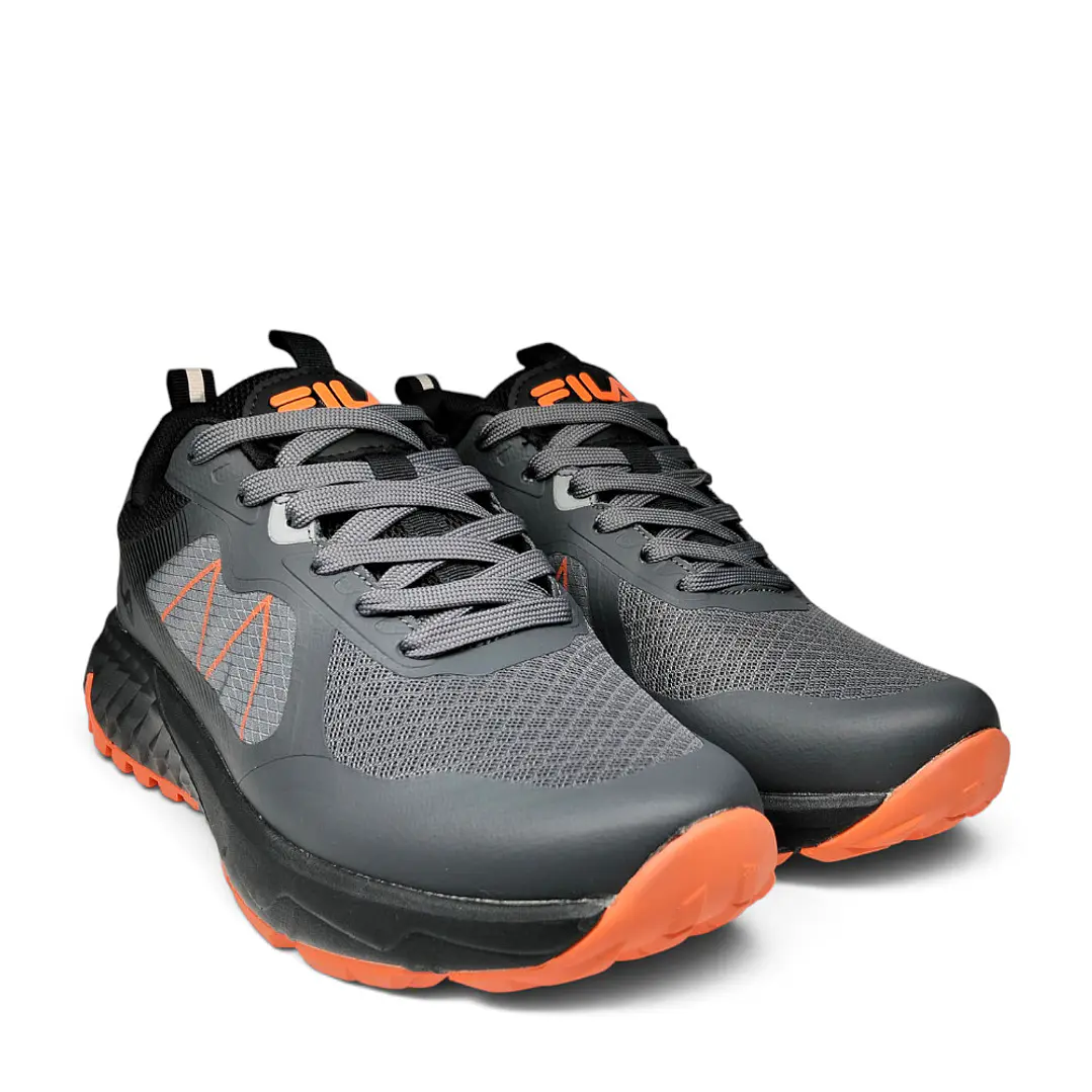 Tenis Fila Slough De Hombre-Gris 4