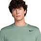 Camiseta Nike M Df Tee Std Ls Flex Hombre-Verde - Miniatura 3