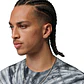 Camiseta Nike Brk Td Ssnl Fest Ss Crw Hombre-Gris/Negro - Miniatura 3