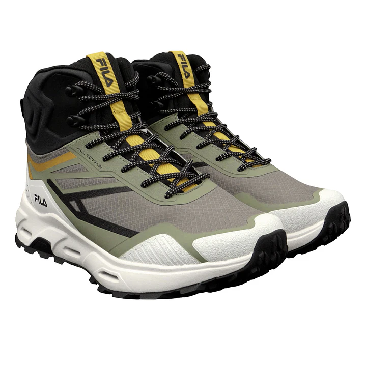 Botas Fila Ben Hombre-Beige/Negro 4