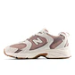 Tenis New Balance 530 Mujer-Blanco/Rosa - Miniatura 3