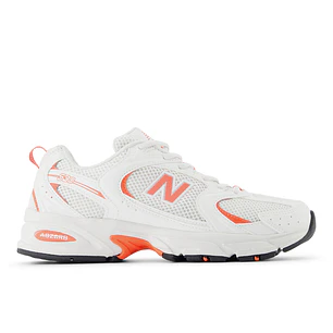 Tenis New Balance 530 Mujer-Blanco/Naranja