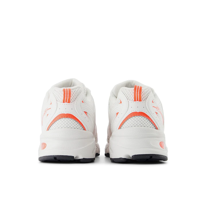Tenis New Balance 530 Mujer-Blanco/Naranja 5