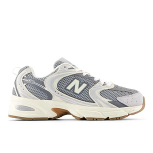 Tenis New Balance 530 Mujer-Blanco/Gris Oscuro