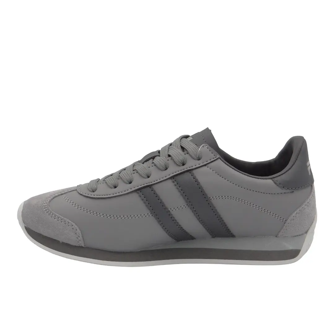 Tenis Fila Conter Hombre-Gris/Blanco 3