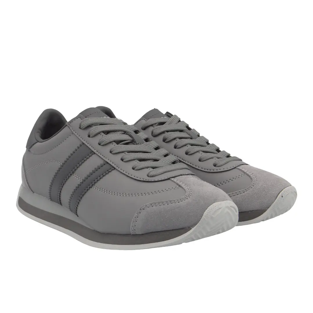 Tenis Fila Conter Hombre-Gris/Blanco 4