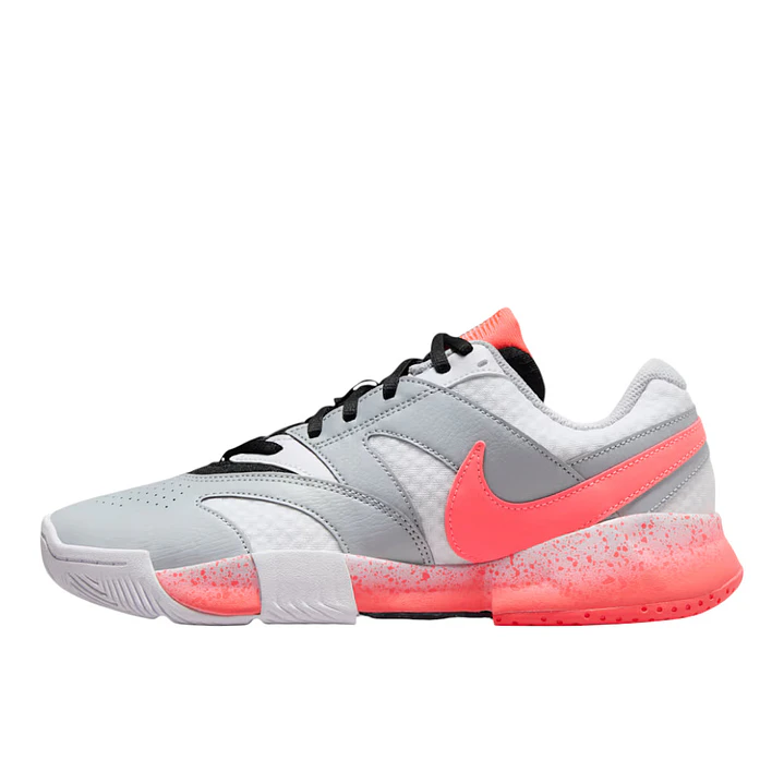 Tenis Nike W Court Lite 4 Hc Prm Mujer-Gris/rosa 3