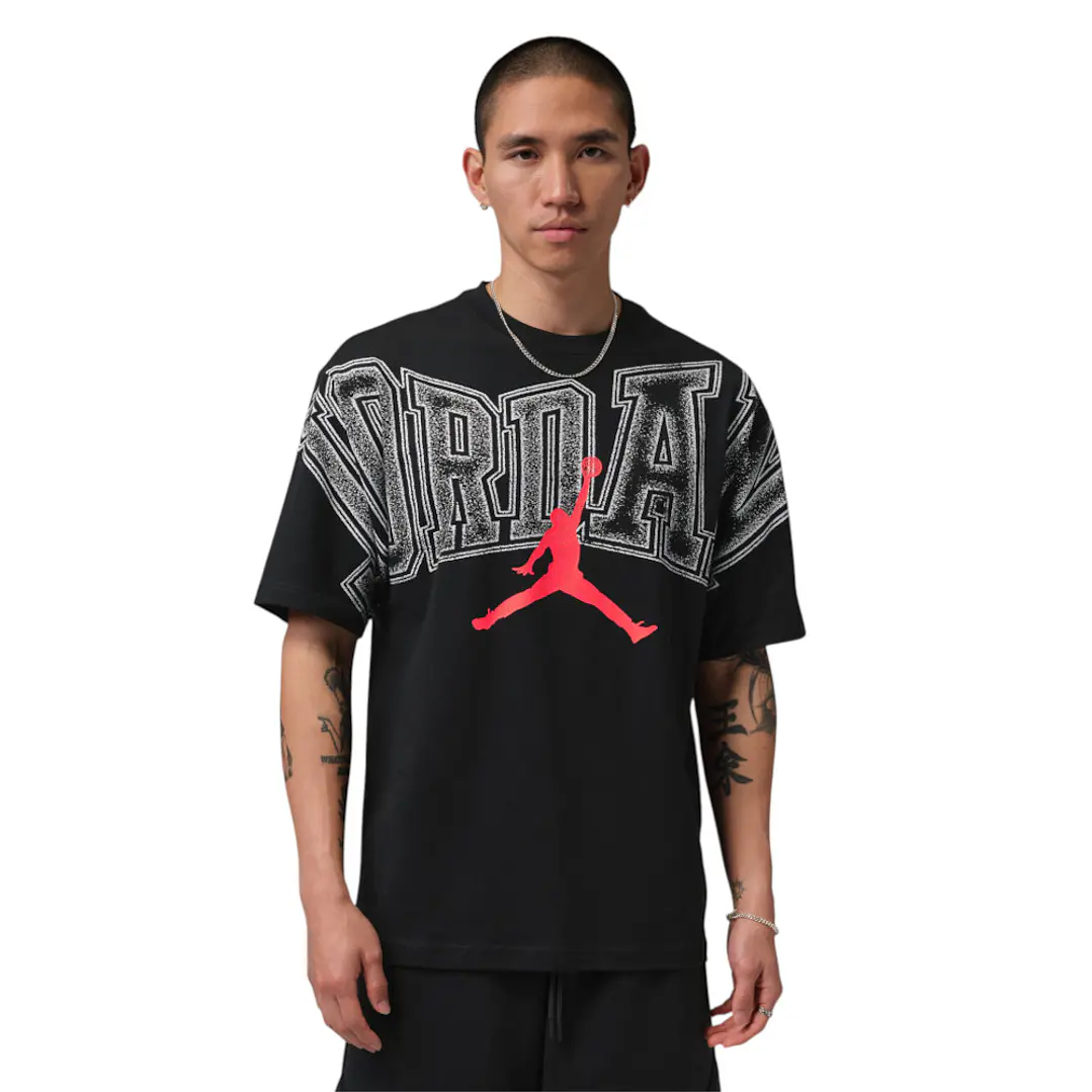 Camiseta Nike Jordan Graphic Hombre-Negro 1