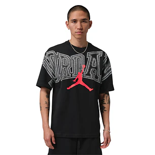 Camiseta Nike Jordan Graphic Hombre-Negro