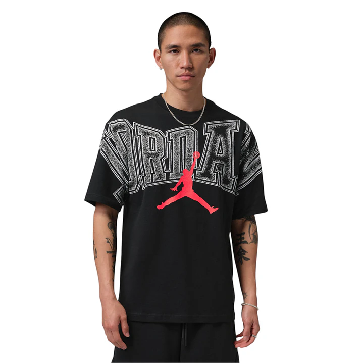 Camiseta Nike Jordan Graphic Hombre-Negro 1