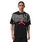 Camiseta Nike Jordan Graphic Hombre-Negro - Miniatura 1
