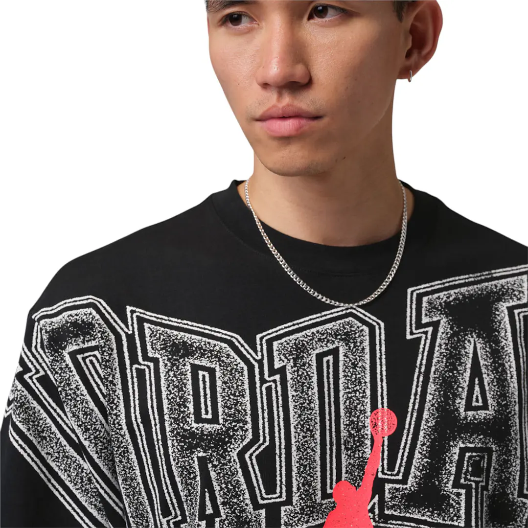 Camiseta Nike Jordan Graphic Hombre-Negro 3