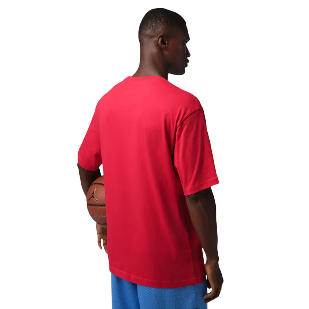 Camiseta Nike Jordan Brooklyn Hombre-Rojo 2