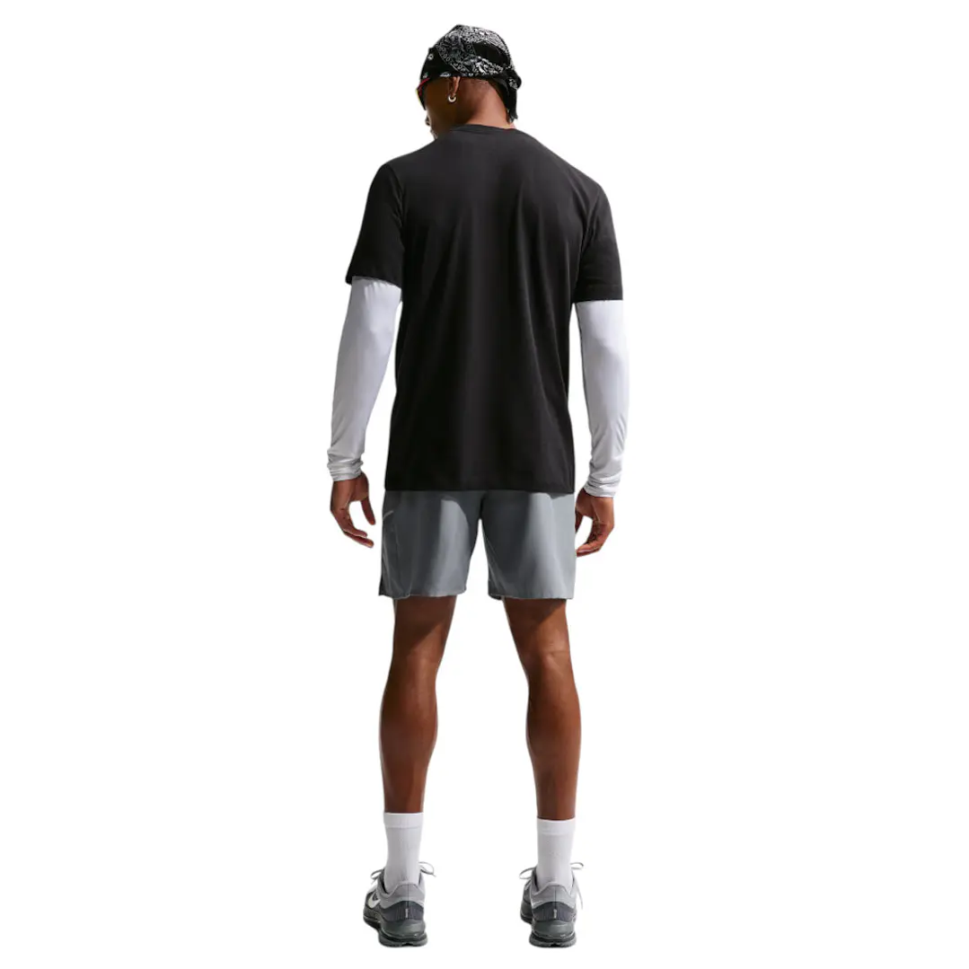 Pantaloneta Nike Miler 7Ul Hombre-Gris 4