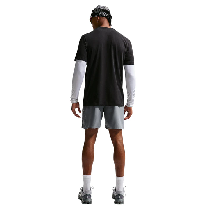 Pantaloneta Nike Miler 7Ul Hombre-Gris 4