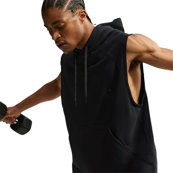 Hoodie Sin Mangas Nike Nac Hombre-Negro 3