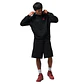 Hoodie Nike Jordan Jumpman Hombre-Negro - Miniatura 4