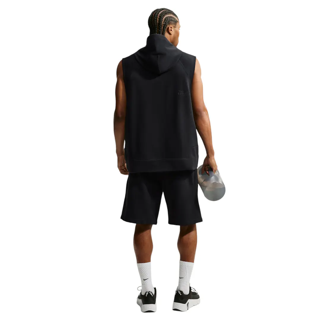 Hoodie Sin Mangas Nike Nac Hombre-Negro 5