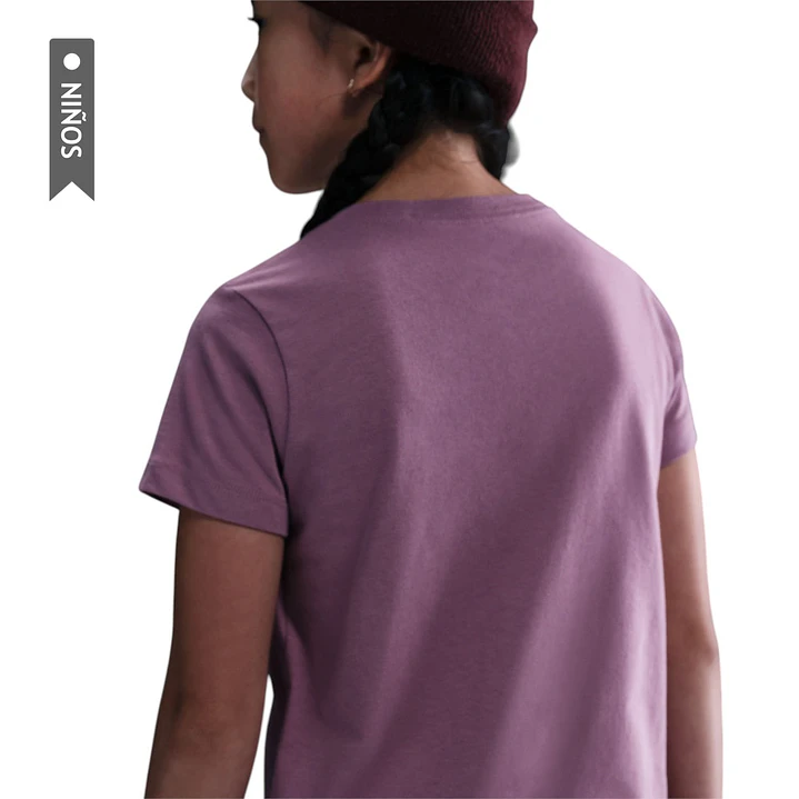 Camiseta Nike Sportwear Graphic Star Fs Niño-Morado 2