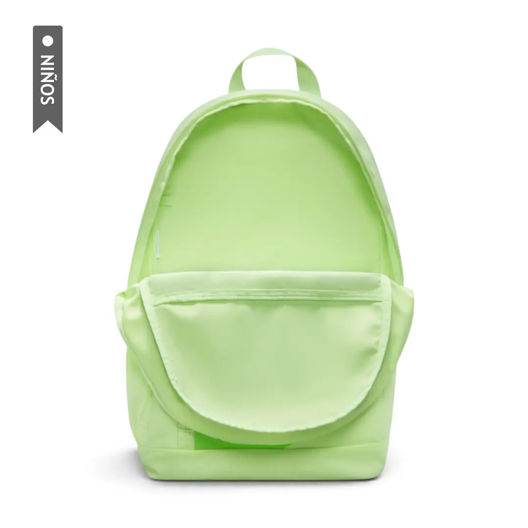 Morral Nike Elemental 20L Niño-Verde/Naranja 4