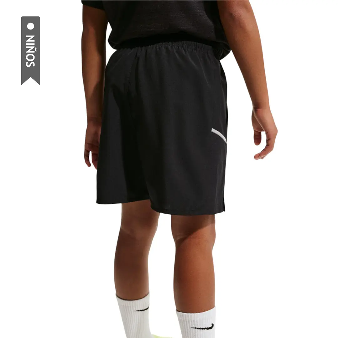 Pantaloneta Nike Miler Niño-Negro 2