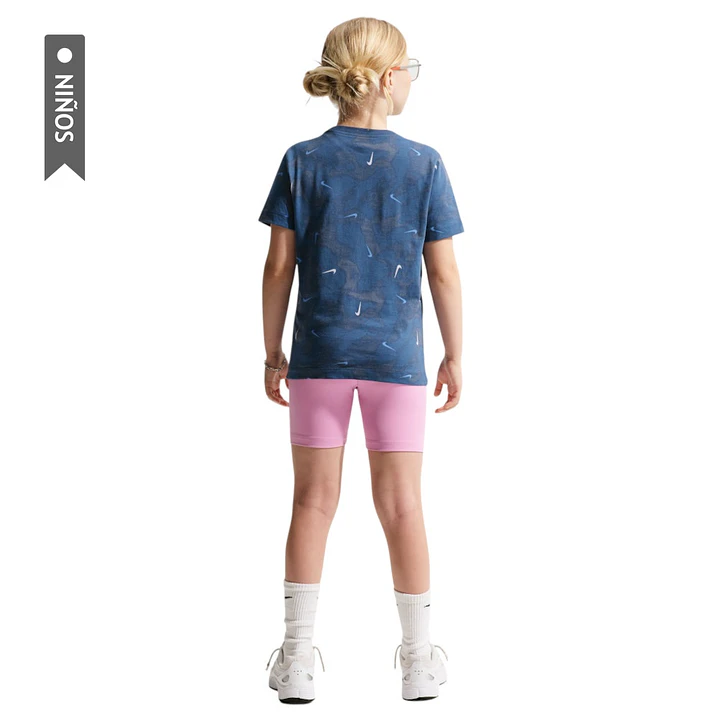 Camiseta Nike Sportswear Niño-Azul 5