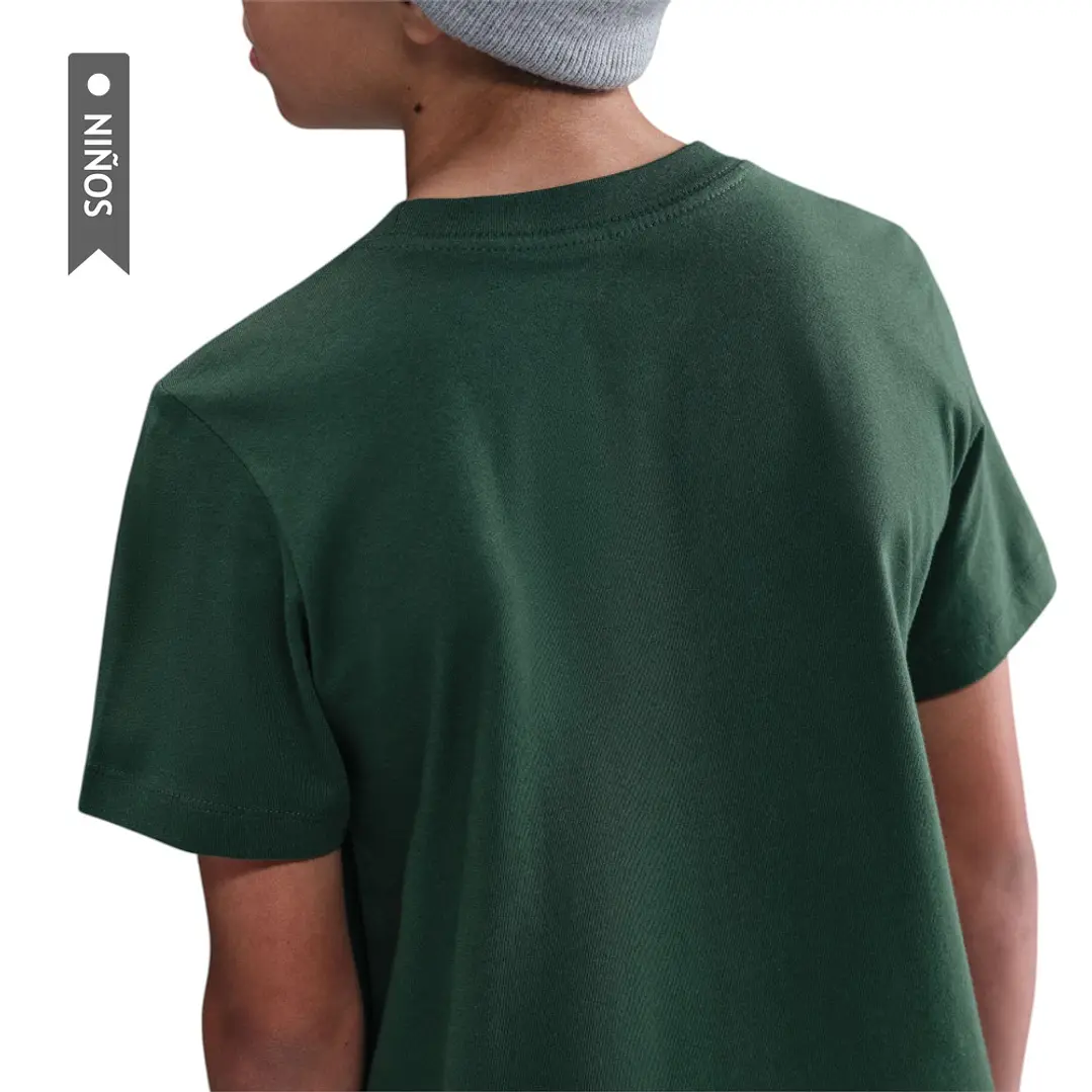 Camiseta Nike Sportswear Futura Niño-Verde 2