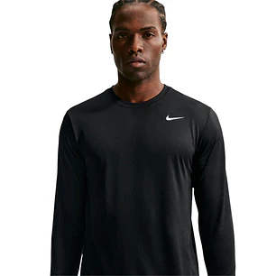 Camiseta Manga Larga Nike Legend Hombre-Negro