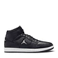 Tenis Nike Jordan Court Connect Mid Hombre-Negro - Miniatura 1