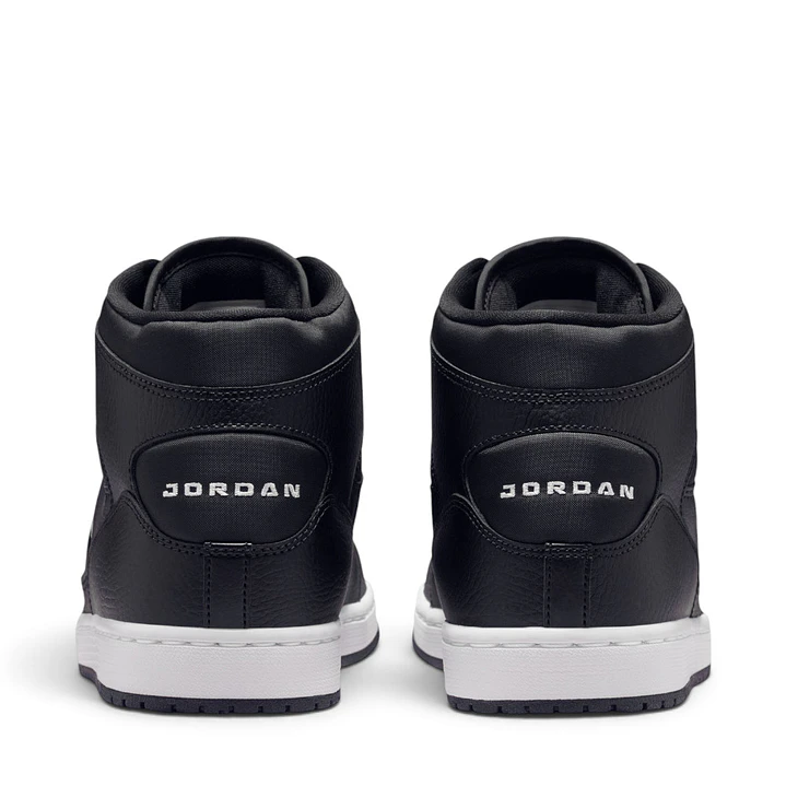 Tenis Nike Jordan Court Connect Mid Hombre-Negro 5