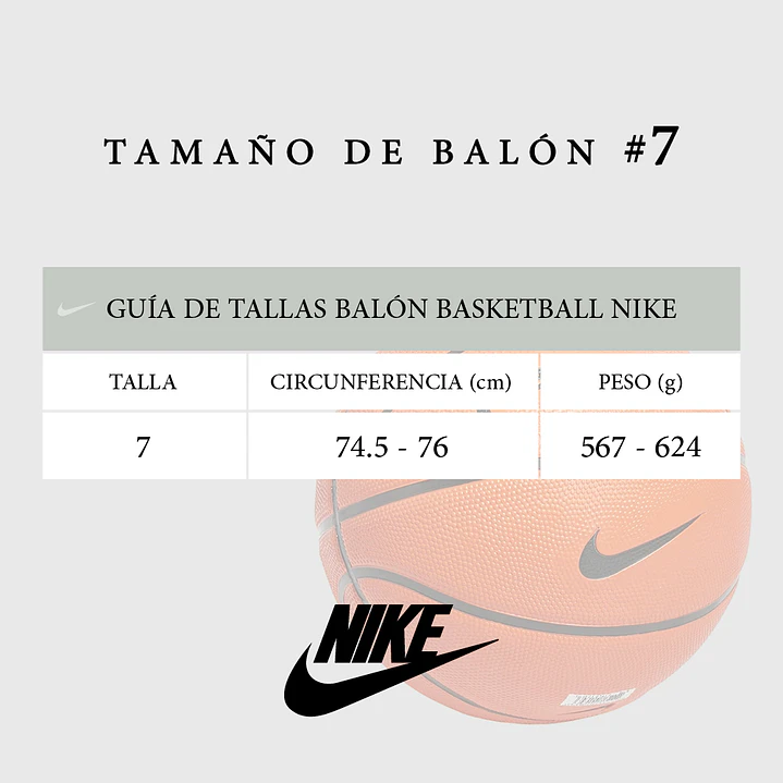 Balon De Basquetbol Nike Elite Champion 8P 2.0 No.7-Naranja 5