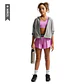 Short Nike Pro Niña-Rosado - Miniatura 4