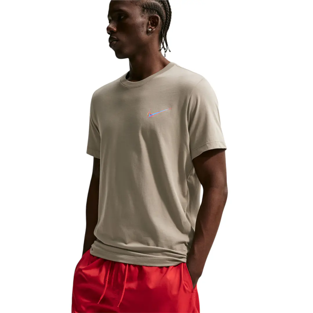 Pantaloneta Nike Club Flow Hombre-Rojo 3