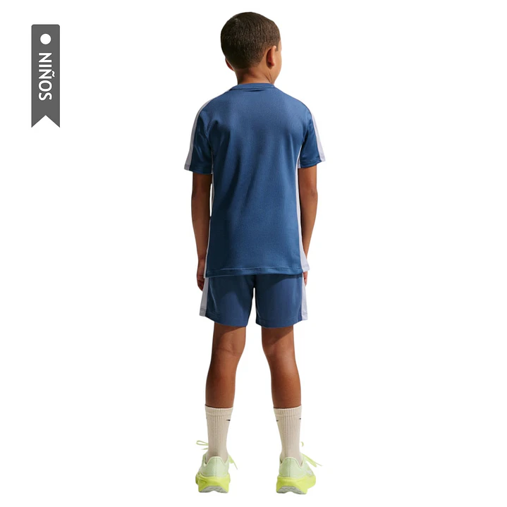Pantaloneta Nike Trophy23 Niño-Azul 5