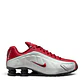 Tenis Nike Shox R4 Hombre-Blanco/Rojo - Miniatura 1