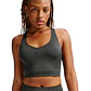 Top Nike Pro Seamless Mujer-Gris - Miniatura 1