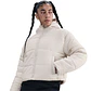 Chaqueta Nike Sportswear Classic Puffer Mujer-Beige - Miniatura 1